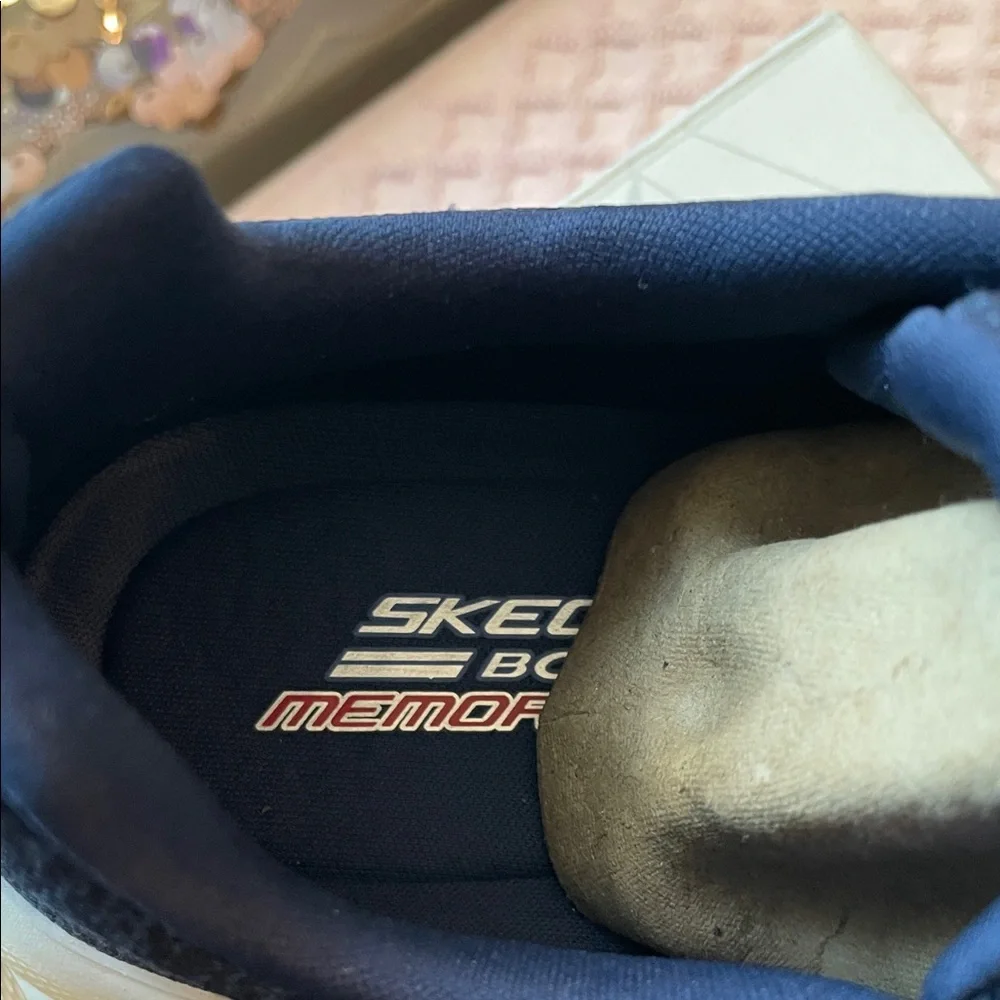 Skechers Womens  Dark Blue Sneakers Collaboration-with  Bobs Sports - Picture 6 of 12